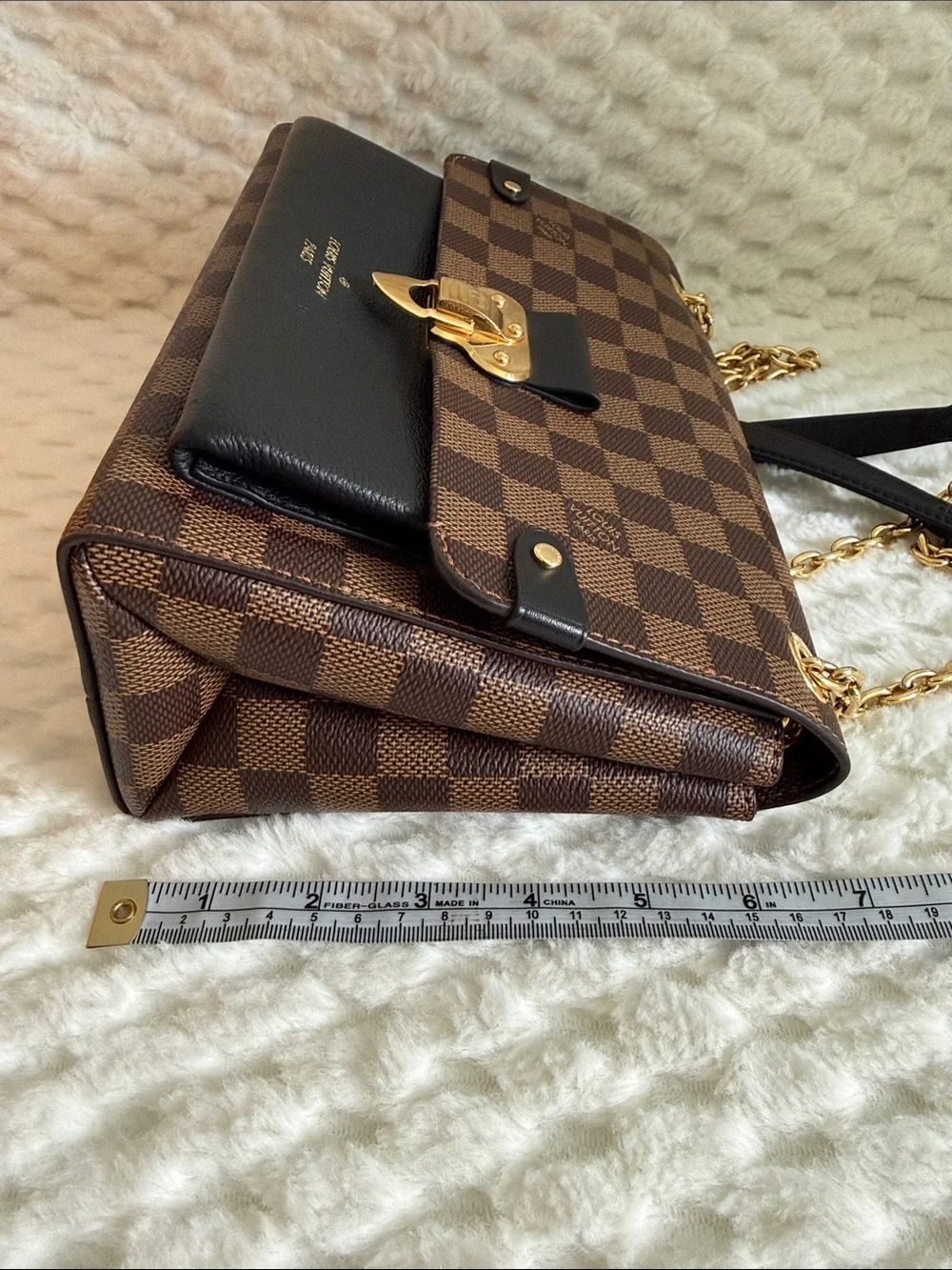 Louis Vuitton Vavin PM Damier Ebene Noir-Authentic-EUC